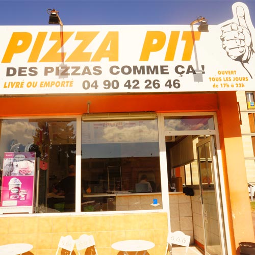 Pizza Pit à Salon de Provence - Pizza Feu de Bois Avenue de Wertheim