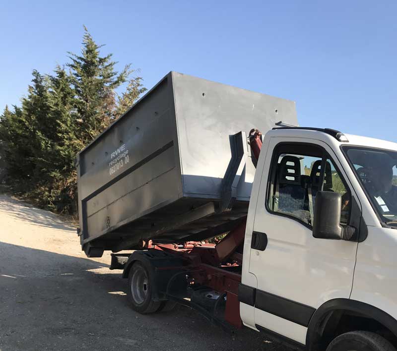 Location de Bennes Aix / Marseille / PACA - Evacuation dÃ©chets Marseille